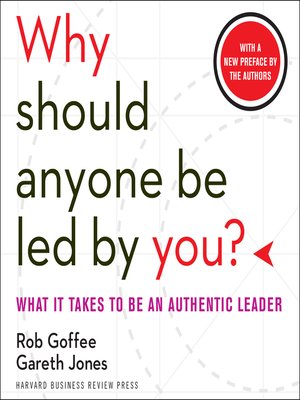 cover image of Why Should Anyone Be Led by You?